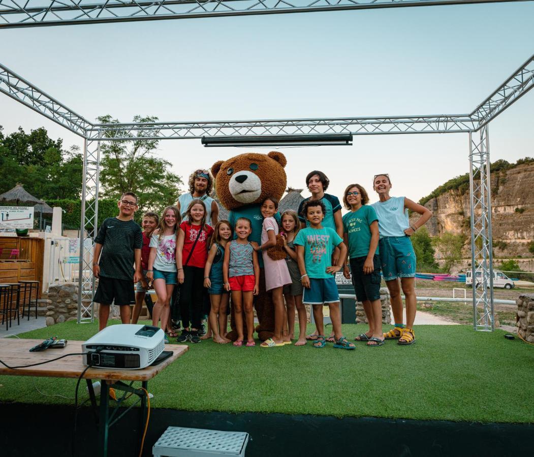 Aloha Plage Camping 4Etoiles Sampzon Esterno foto