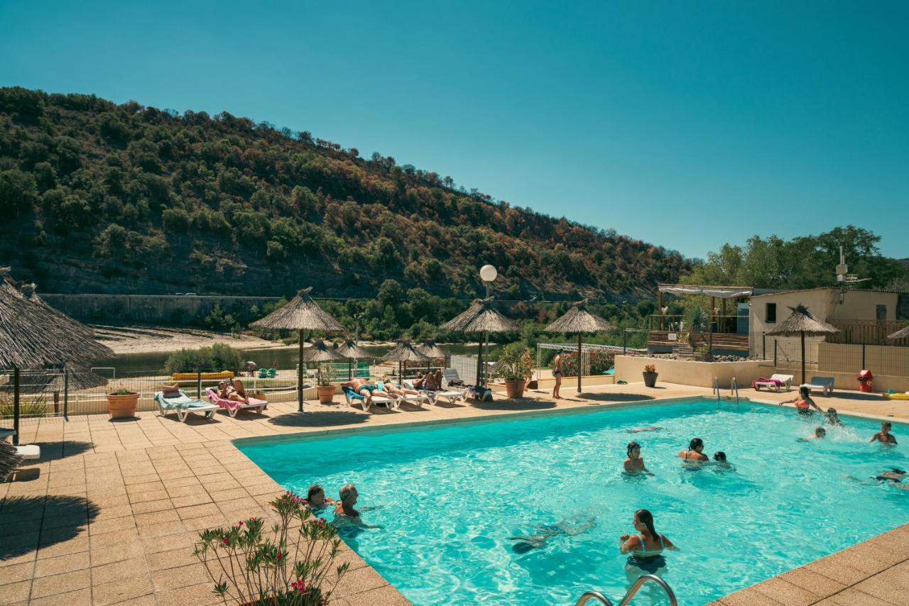 Aloha Plage Camping 4Etoiles Sampzon Esterno foto
