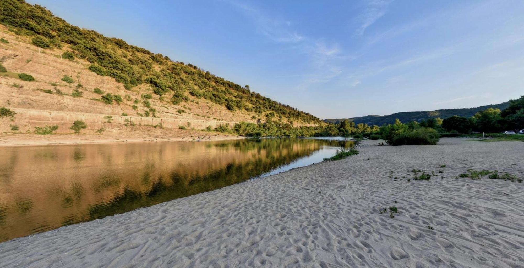 Aloha Plage Camping 4Etoiles Sampzon Esterno foto