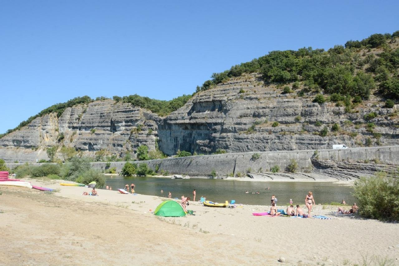 Aloha Plage Camping 4Etoiles Sampzon Esterno foto