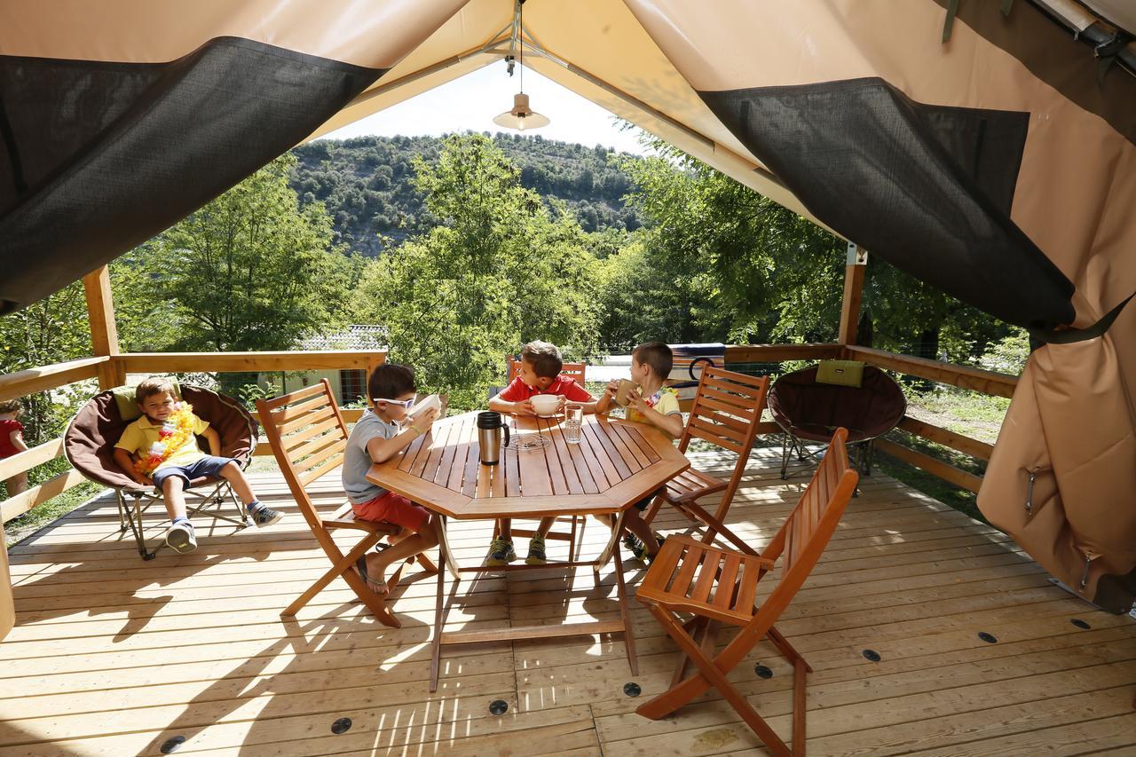 Aloha Plage Camping 4Etoiles Sampzon Esterno foto